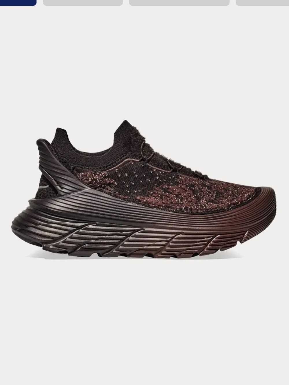 Hoka X Paria Farzaneh- Restore Tc Chocolate Chukka Slip On Sneakers
